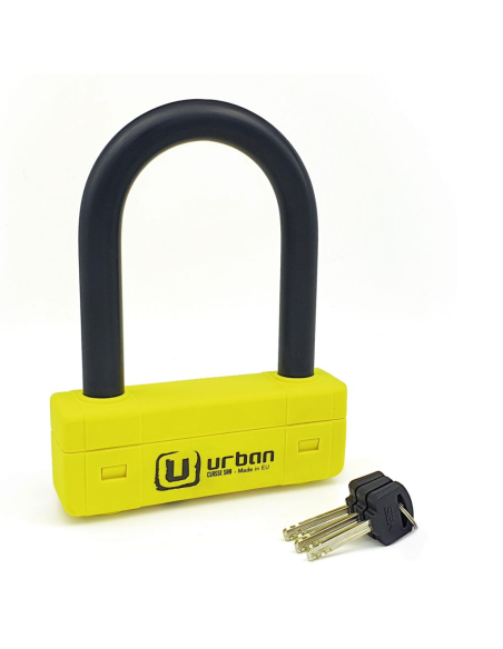 Antivol U SRA ø18 85x120 Jaune Urban security