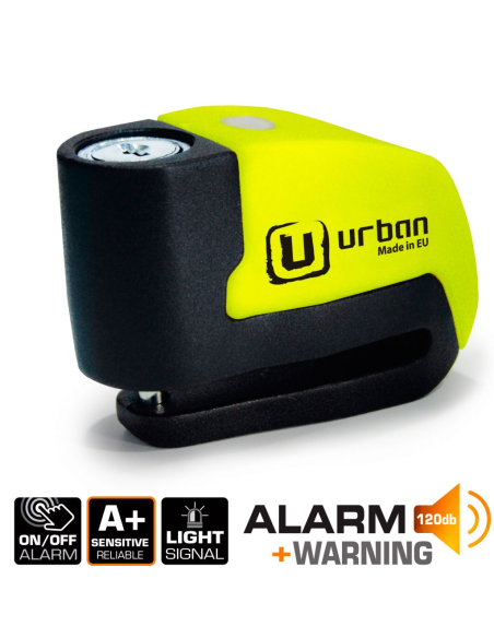 Bloque Disque ø6mm alarme jaune Urban security