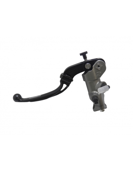 Maitre cylindre d'embrayage radial PRS 16x15 - 16x16 ou 16x17 ACCOSSATO - Levier repliable court noir