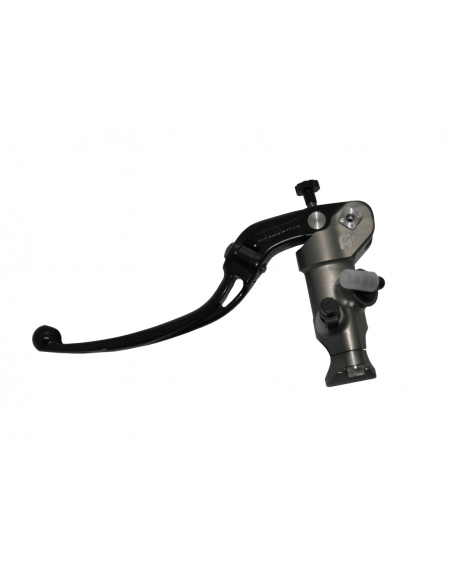 Maitre cylindre d'embrayage radial PRS 16x15 - 16x16 ou 16x17 ACCOSSATO - Levier repliable long noir
