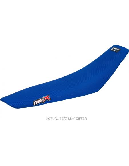 Housse de selle CrossX UGS Yamaha 125-250 YZ 2002-2021 Bleu