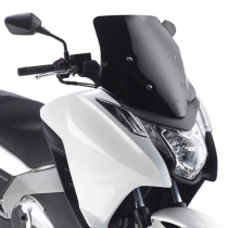 Bulle Givi D1109B Honda Integra 700 2012 - 2013 Integra 750 2014 - 2016 - Noir