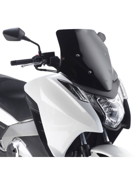 Bulle Givi D1109B Honda Integra 700 2012 - 2013 Integra 750 2014 - 2016 - Noir