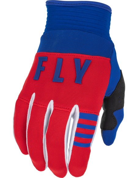 Gants cross Fly Racing 2022 F-16 - Rouge Blanc Bleu