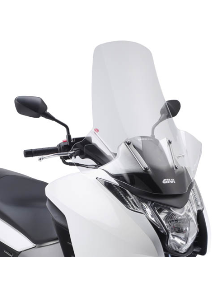 Bulle Givi D1109ST Honda Integra 700 2012 - 2013 Integra 750 2014 - 2016 - Incolore