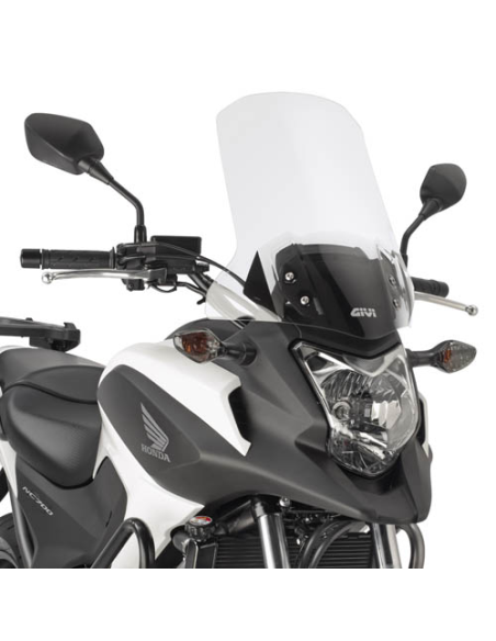 Bulle Givi D1111ST Honda NC700X NC750X DCT 2012-2013 - Incolore