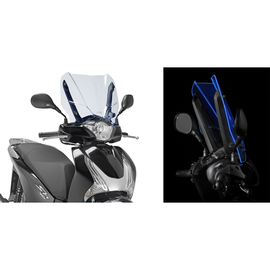 Bulle Givi D1128BL Honda SH 125I-150I ABS 2012-2016