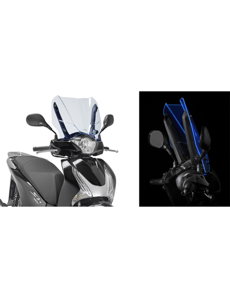 Bulle Givi D1128BL Honda SH 125I-150I ABS 2012-2016