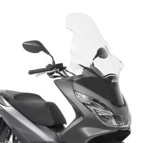 Bulle Givi D1130ST Honda PCX 125-150 PCX 150 2014-2017 - Incolore