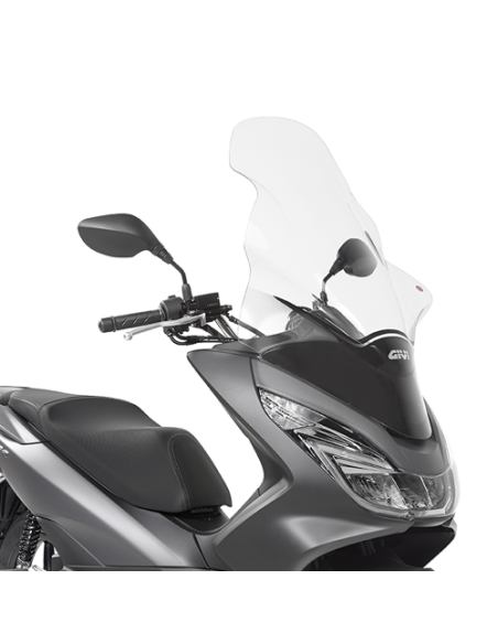 Bulle Givi D1130ST Honda PCX 125-150 PCX 150 2014-2017 - Incolore