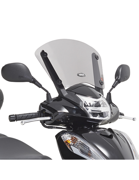 Bulle Givi D1143S Honda SH 300I 2015-2020 - Fumé