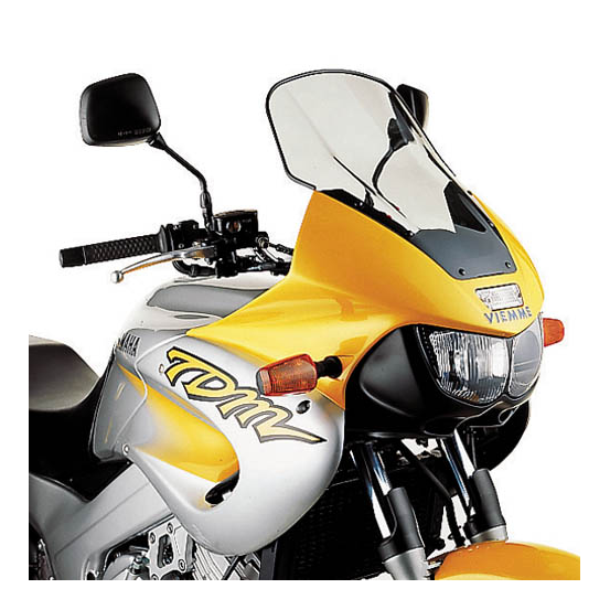 Bulle Givi D116S Yamaha TDM 850 1996 - 2001 XJ 600 Diversion 1996 - 2003 - Fumé