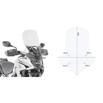 Bulle Givi D1171ST Honda 500 CB X 2019-2023 - Incolore
