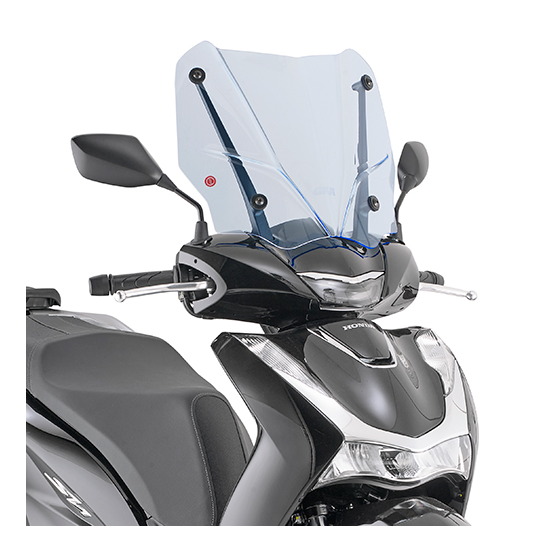 Bulle Givi D1181BL Honda SH 125 - Bleu 2020-2026