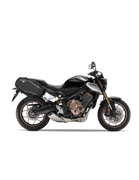 Supports écarteurs sacoches cavalières SHAD SE Honda CB650R / CBR650R 2019-2020