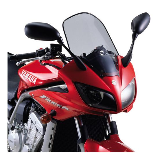 Bulle Givi D129S Yamaha FZS 1000 Fazer 2001-2005 - Fumé