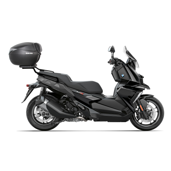 Support Top Case SHAD Top Master BMW C400X 2018-2026