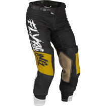 Pantalon cross Fly Racing 2023 EVO - L.E. BRAZEN Blanc Or Noir