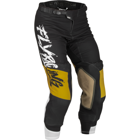 Pantalon cross Fly Racing 2023 EVO - L.E. BRAZEN Blanc Or Noir