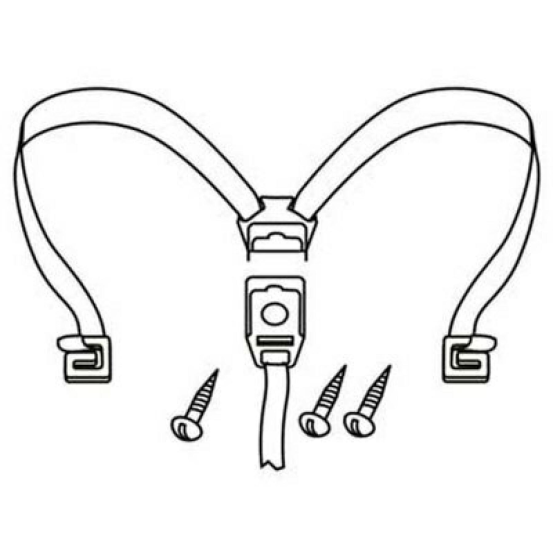 Élastiques de rechange Top Case SHAD SH46
