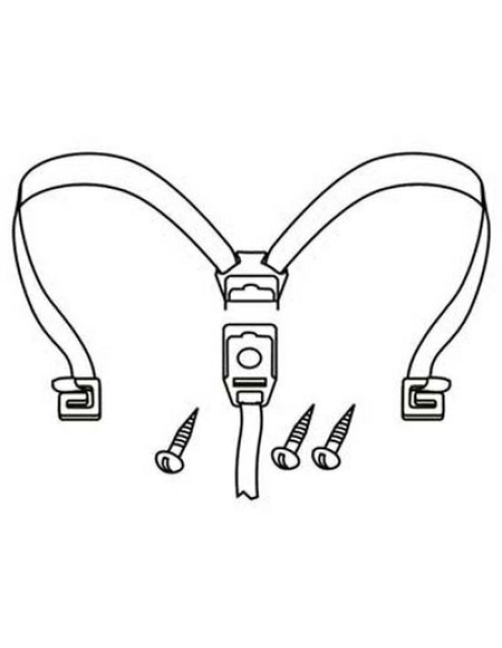 Élastiques de rechange Top Case SHAD SH46