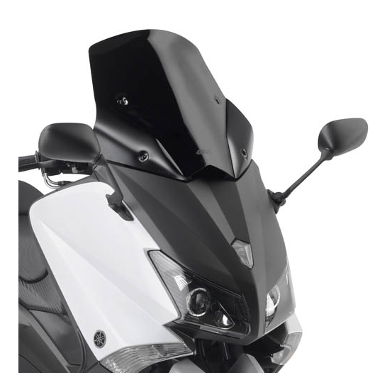 Bulle Givi Sport Yamaha 530 T - Max 2012 - 2017 - Noir foncé