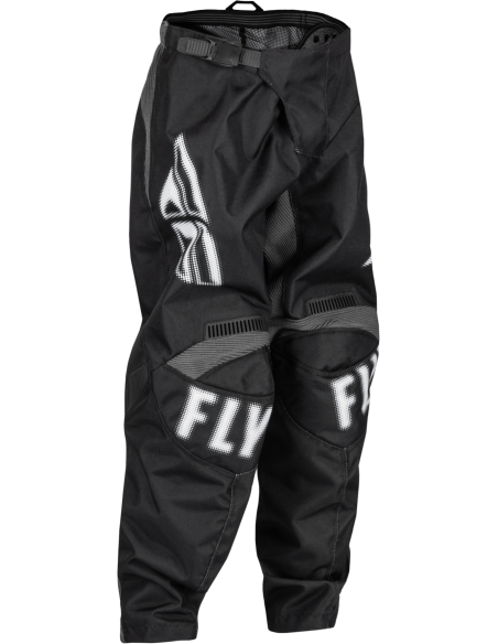 Pantalon cross enfant Fly Racing 2023 F-16 - Noir Blanc