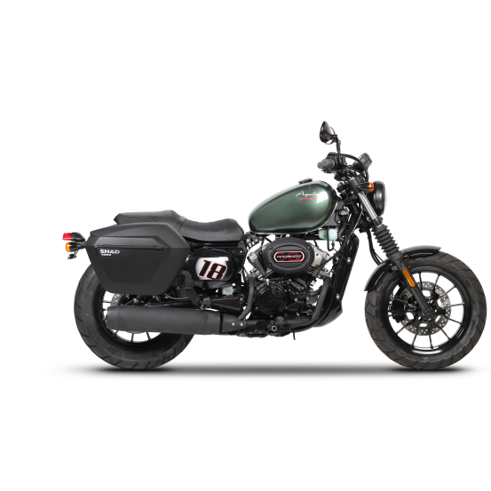 Supports valises latérales SHAD 3P System Hyosung GV 125 Aquila 2018-2023