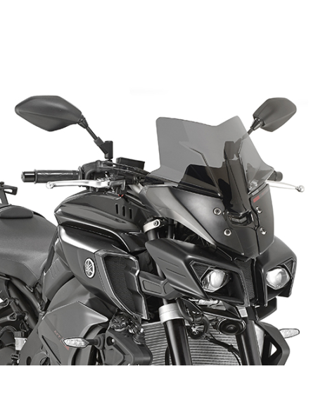 Bulle Givi D2129B Yamaha MT 10 2016-2021 - Noir
