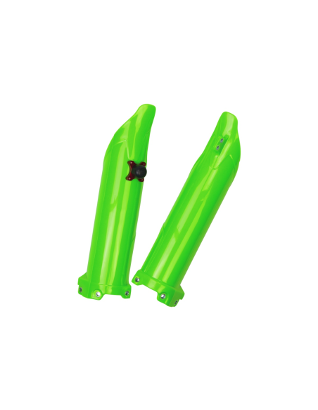 Protections de fourche + Kit départ - Vert - UFO Kawasaki 250 KX-F 2016-2026 / 450 KX-F 2019-2025