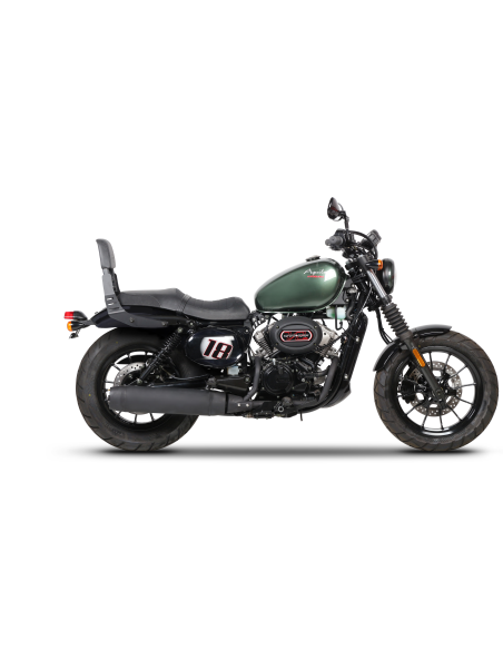 Kit Sissybar dosseret passager SHAD Hyosung GV 125 Aquila 2018-2023