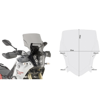 Bulle Givi D2145S Yamaha 700 Ténéré 2021-2024 - Fumé