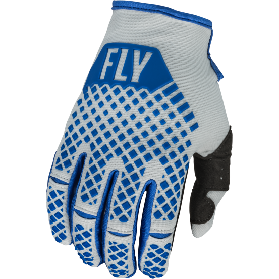 Gants cross Fly Racing 2023 Kinetic - Bleu Gris