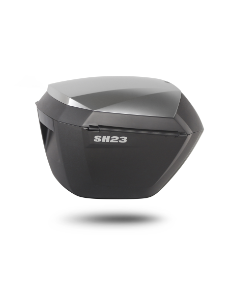Valises latérales SHAD SH23 Look Aluminium