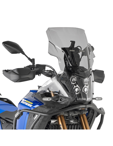 Bulle haute Givi D2165S Yamaha Tenere 700 World Raid 22 - Fumé