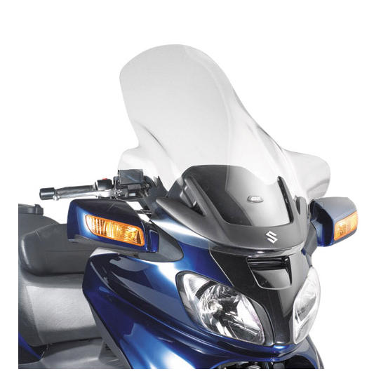 Bulle Givi D257ST Suzuki An 650 Burgman Executive 2002-2012 - Incolore