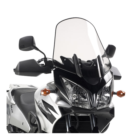 Bulle Givi D260ST Kawasaki KLV 1000 - Suzuki DL 1000 V - Strom - Suzuki DL 650 V - Strom - Incolore