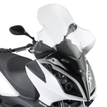 Bulle Givi D294ST Kymco Downtown 125i - 200i - 300i XTown 125 - 300 2009-2025 - Incolore
