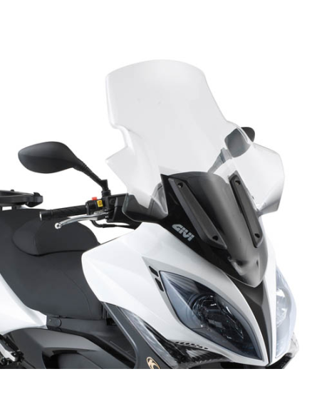 Bulle Givi D295ST Kymco Xciting R 300I-500I 2009-2014 - Incolore