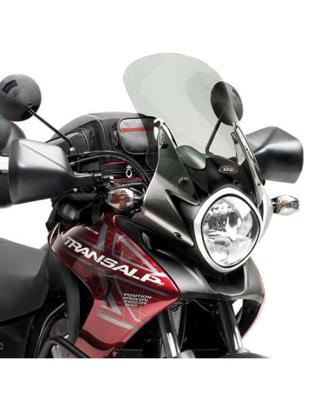 Bulle Givi D313S Honda XL 700V Transalp 2008-2013 - Fumé