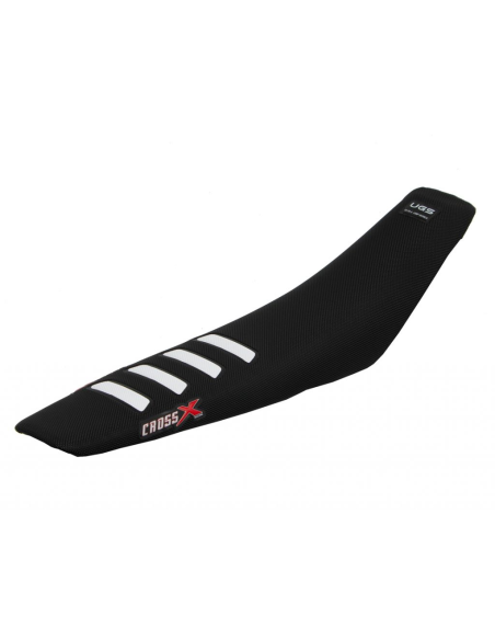 Housse de selle CrossX UGS WAVE HUSQVARNA FC TC 2019-2022 FE TE 2020-2022 noir-blanc
