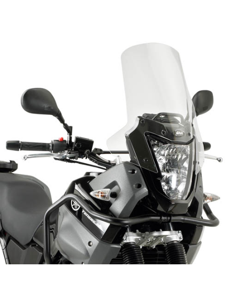 Bulle Givi D443ST Yamaha XT 660Z Tenere 2008-2016 - Incolore