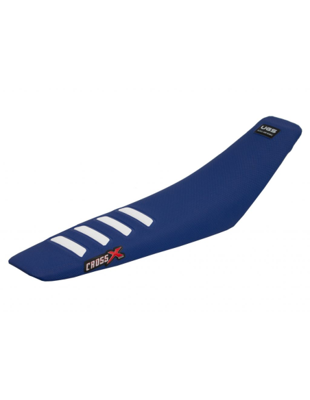 Housse de selle CrossX UGS WAVE HUSQVARNA 2016-2019 bleu-blanc