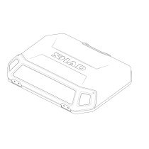 Couvercle de valises latérales SHAD Terra TR36 / TR47 Aluminium