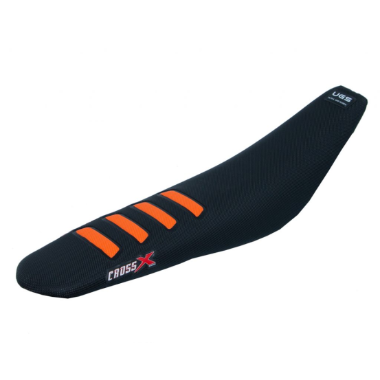 Housse de selle CrossX UGS WAVE KTM 85 SX 2018-2022 noir-orange