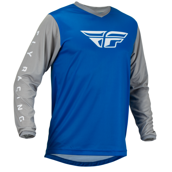 Maillot cross Fly Racing 2023 F-16 - Bleu Gris