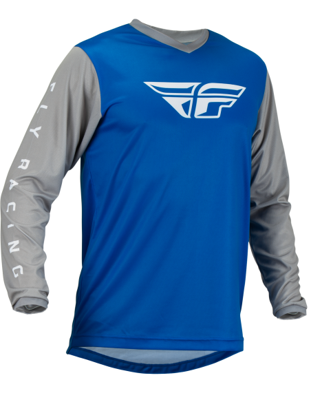Maillot cross Fly Racing 2023 F-16 - Bleu Gris