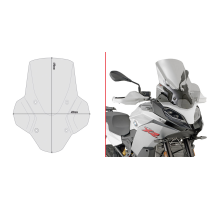 Bulle haute Givi D5137S BMW F 900 XR 2020-2026 - Fumé