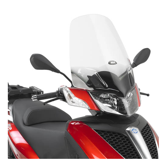 Bulle Givi D5600ST Piaggio MP3 Yourban 125-300 2011-2018 - Incolore