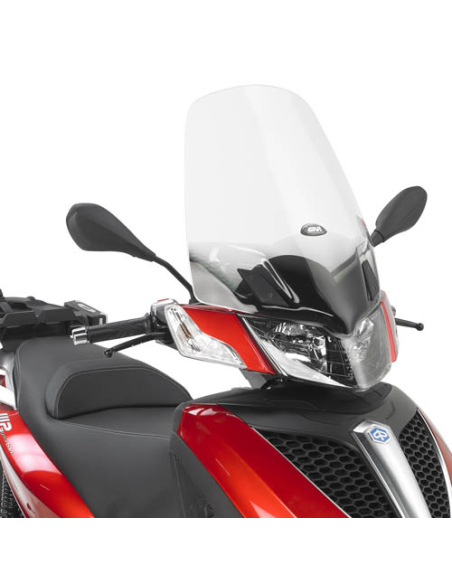 Bulle Givi D5600ST Piaggio MP3 Yourban 125-300 2011-2018 - Incolore